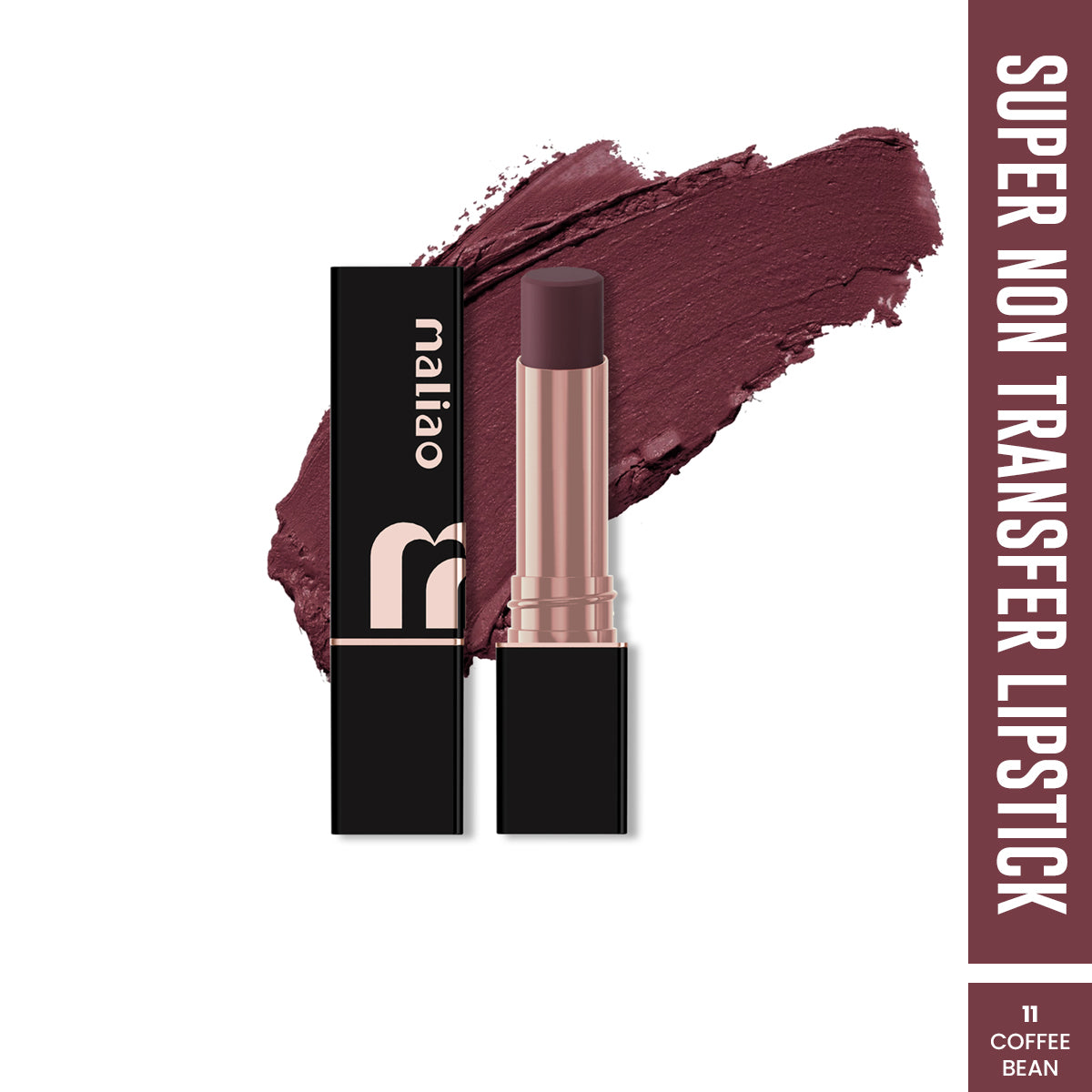 Maliao Super Non-Transfer Lipstick - Long-Lasting Matte Finish, Smudge-Proof Formula